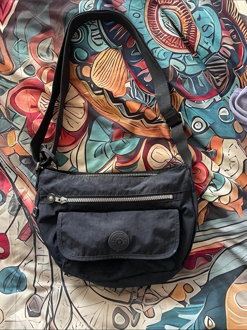 Kipling black Crossbody Messenger Bag